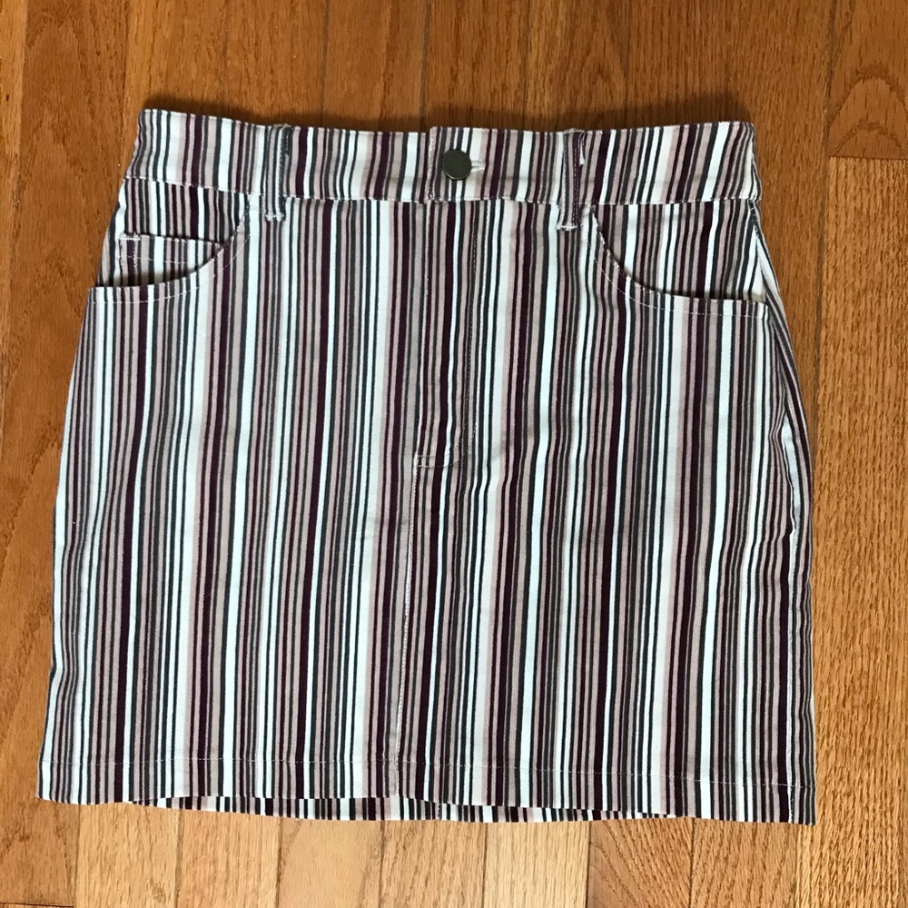 F21 corduroy mini skirt!